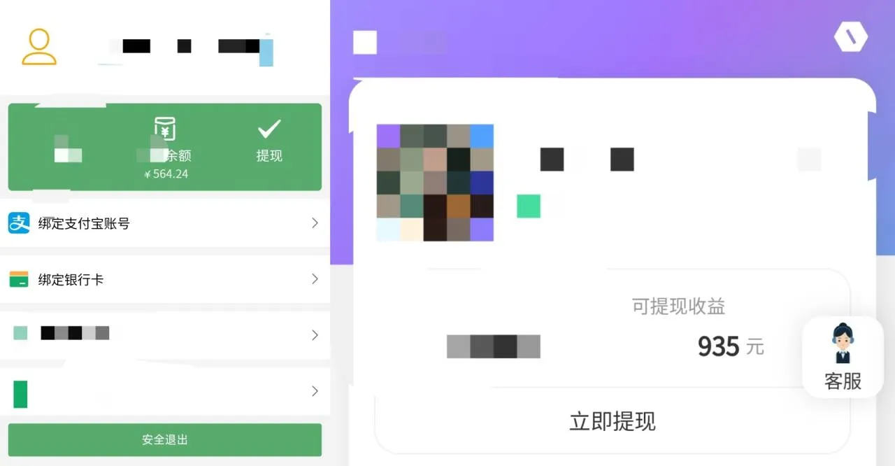 收入截图