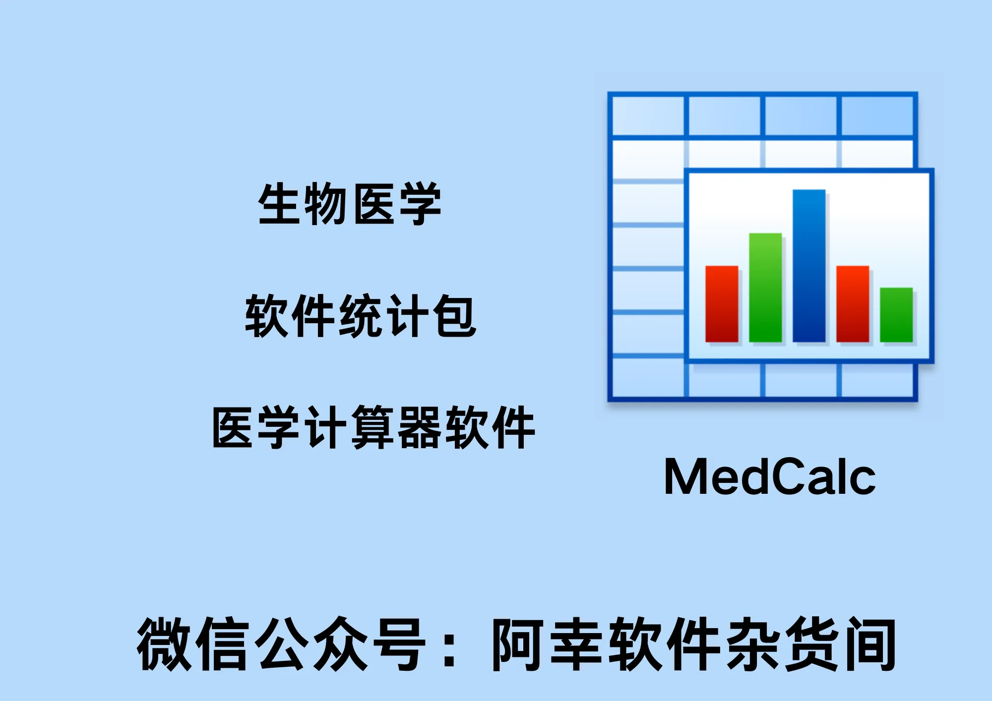 MedCalc 23.0|Winy英文|生物统计学|安装教程-阿幸软件杂货间