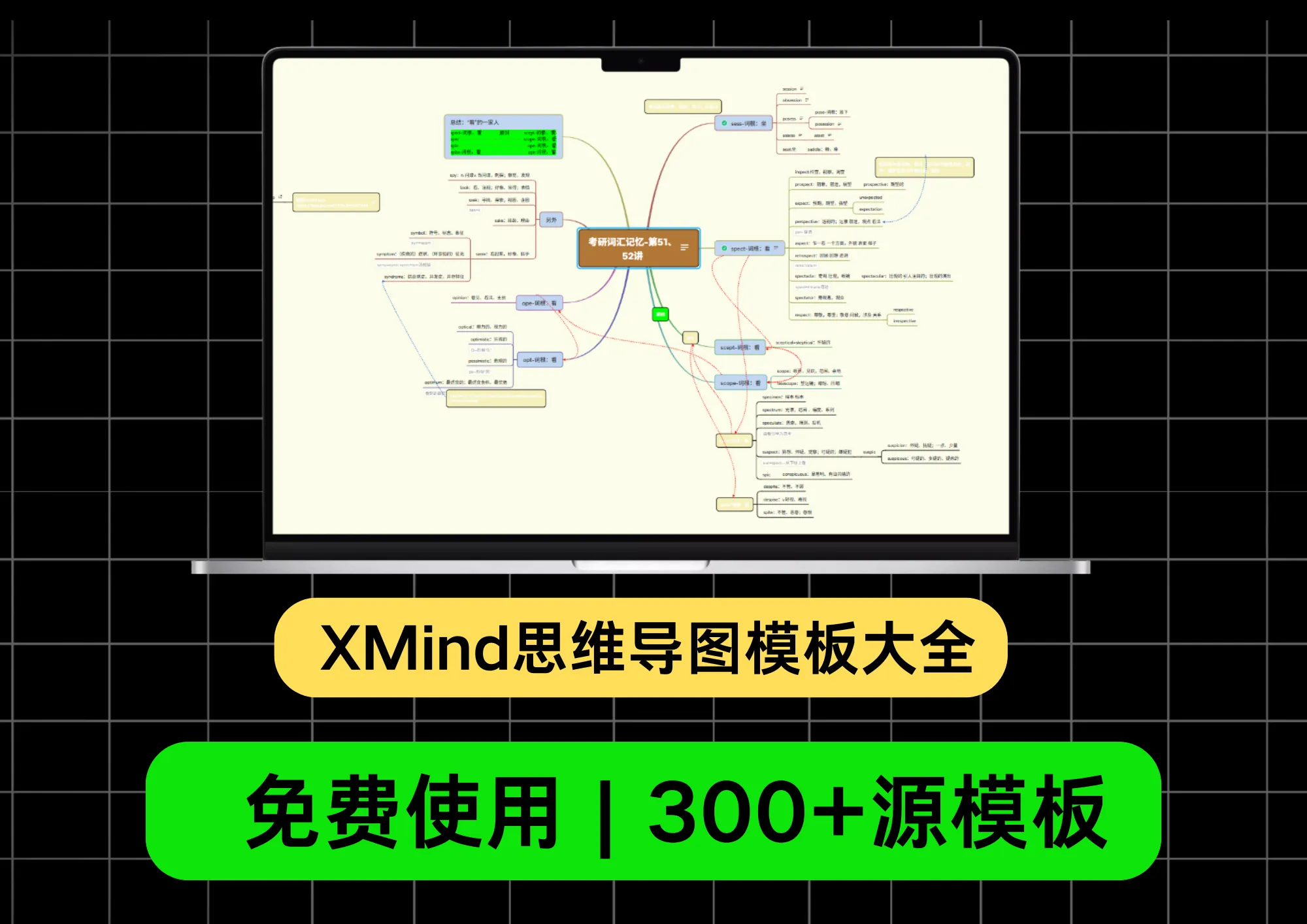 Xmind思维导图模板大合集！5大分类，300+套源文件可编辑，免费使用！-阿幸软件杂货间