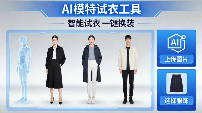 AI一键换衣，以后想买衣服就可以用AI试穿一下看效果了-阿幸软件杂货间