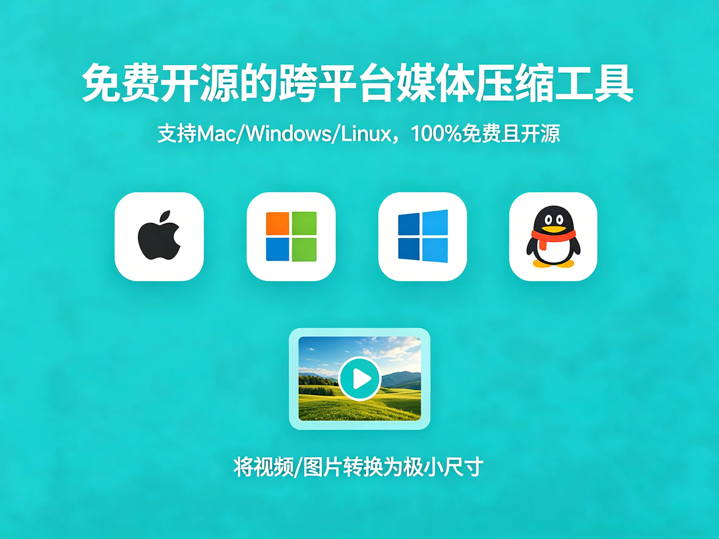 855M→136M！这款神器把视频体积“砍掉”80%，画质几乎无损，支持Win和mac、linux-阿幸软件杂货间