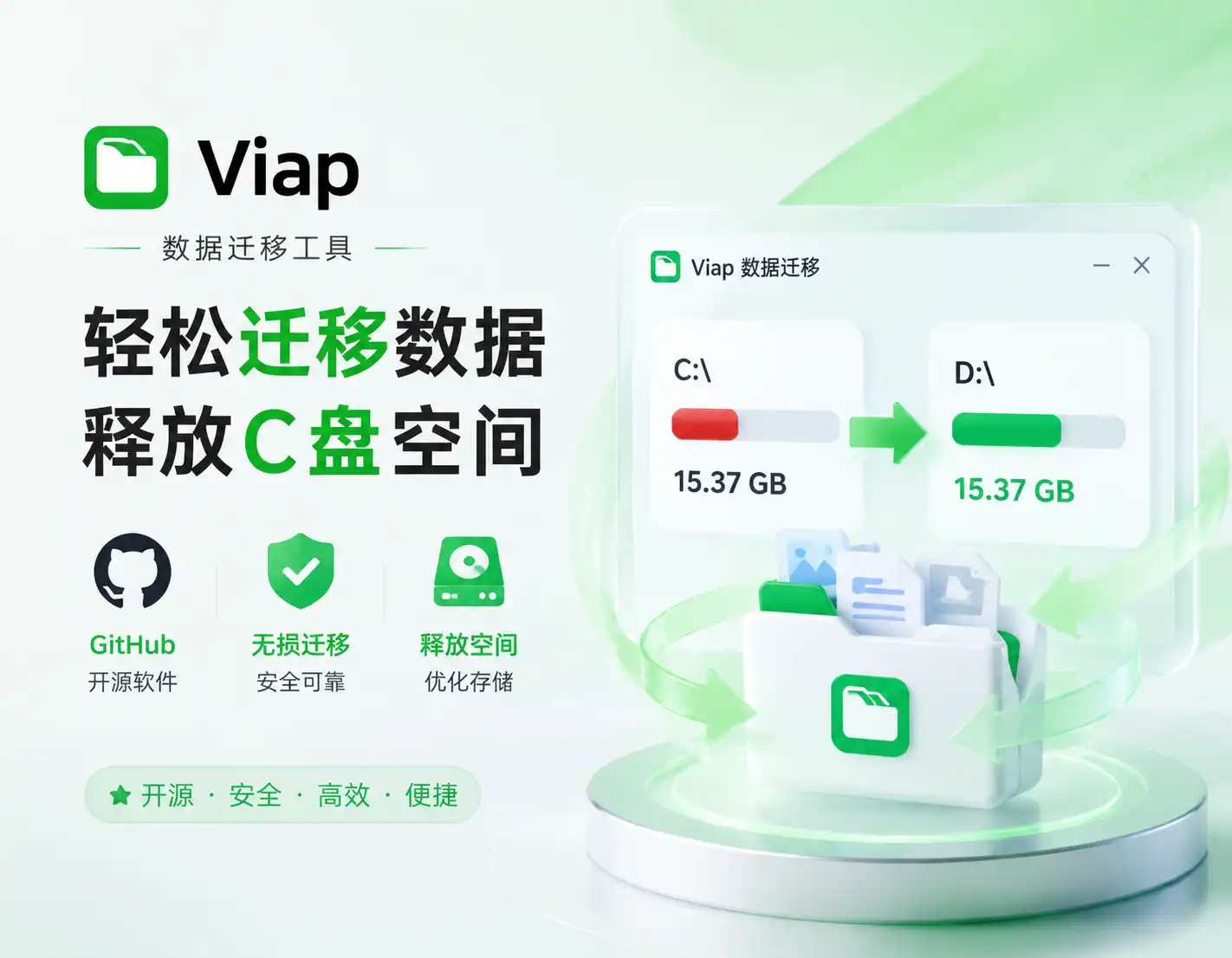 C盘又红了？试试Windows必备神技，无损迁移软件与数据。-阿幸软件杂货间